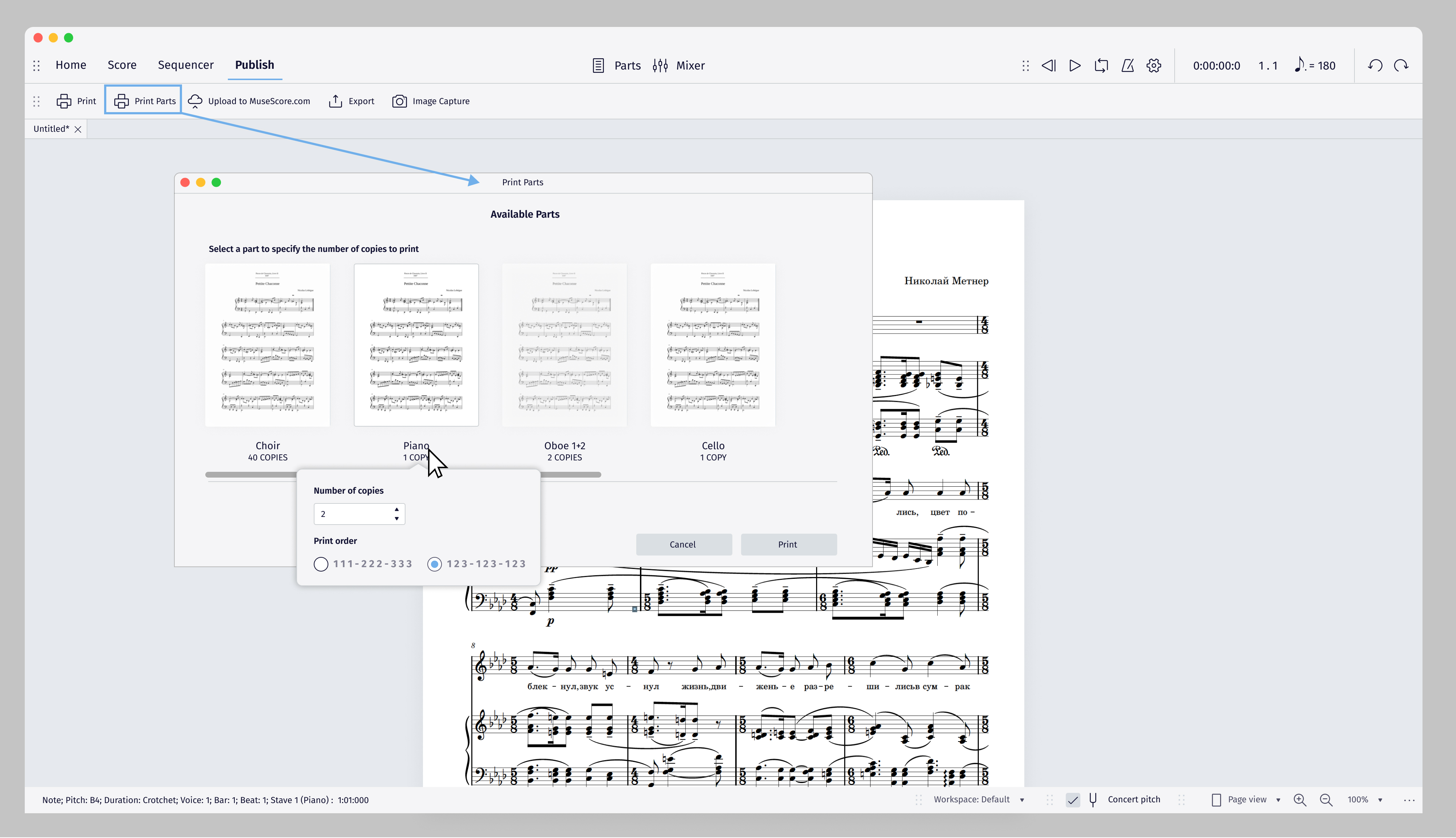 musescore-4-print-parts-for-players-musescore